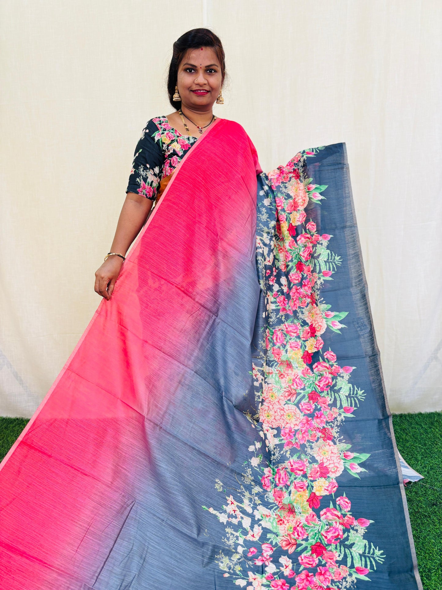 Aaliabhatt inspired Chanderi silk