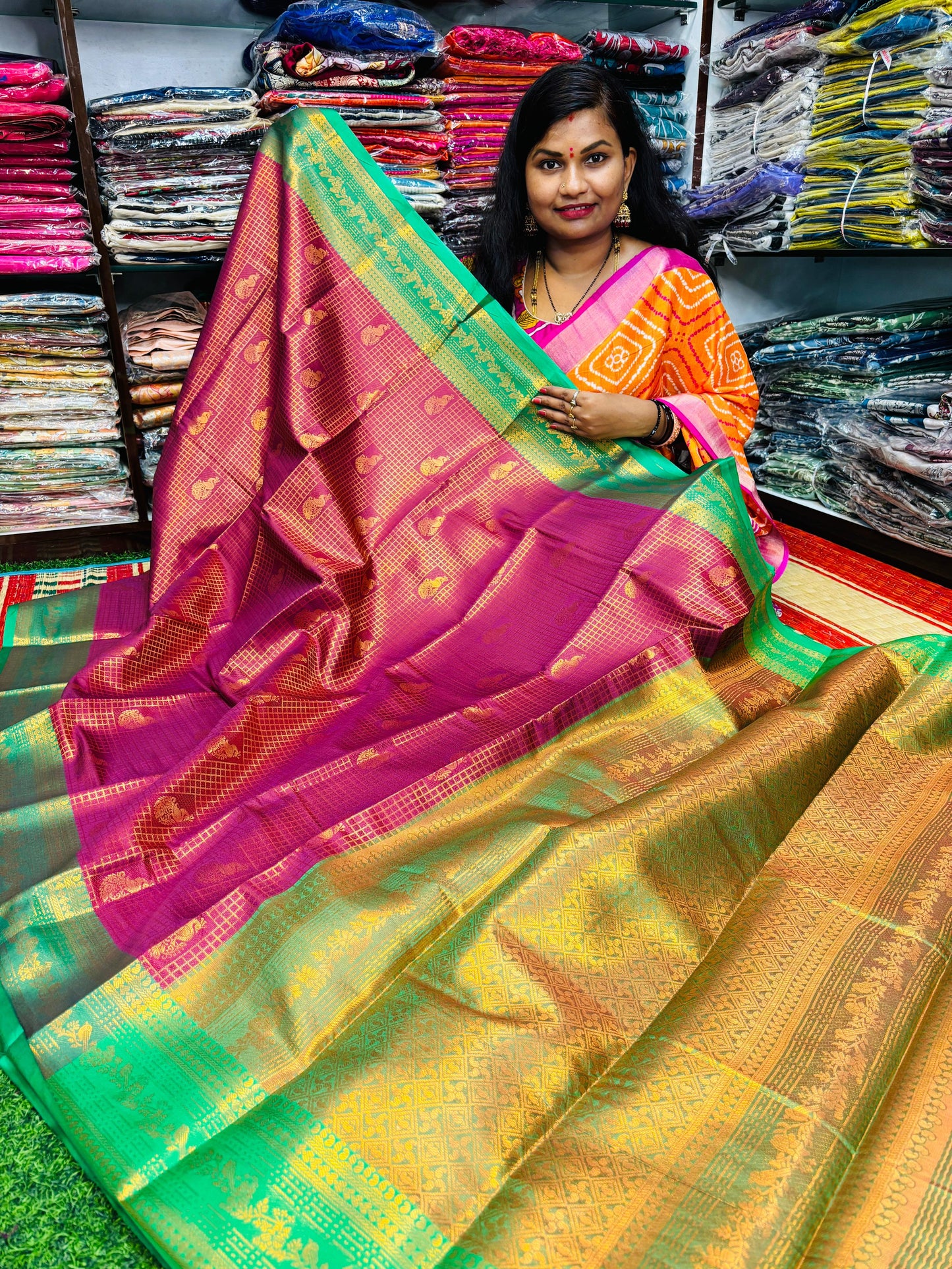 Vintage Kanchi silk