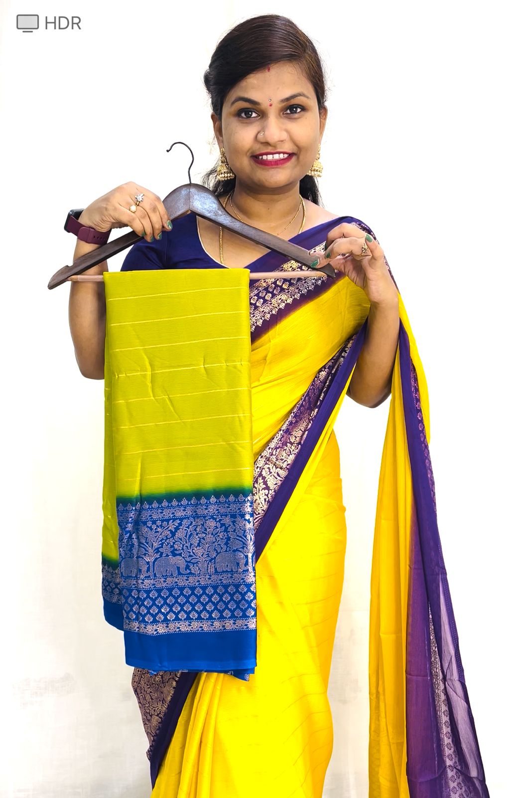 మైకా ప్రింటెడ్ షిఫాన్