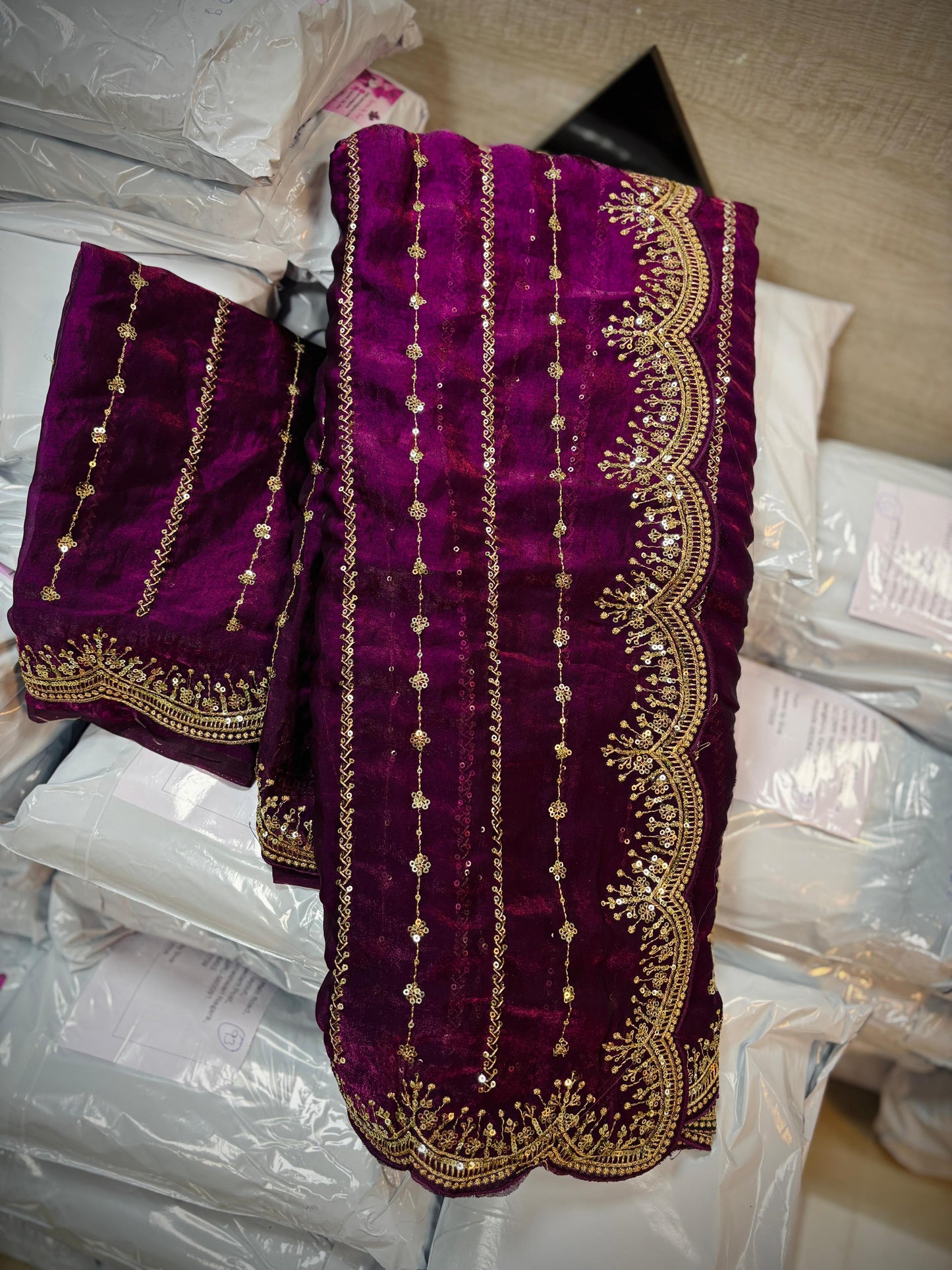 Premium Space Silk Sarees