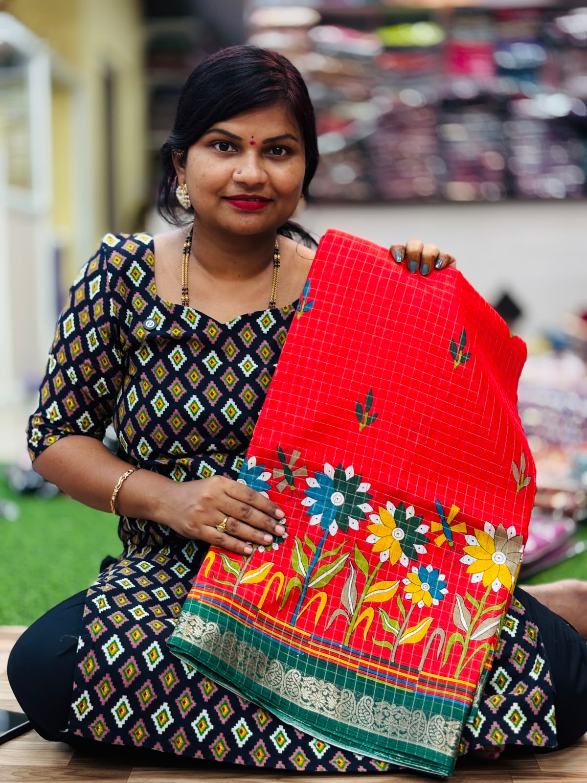 Mangalgiri Silk Saree