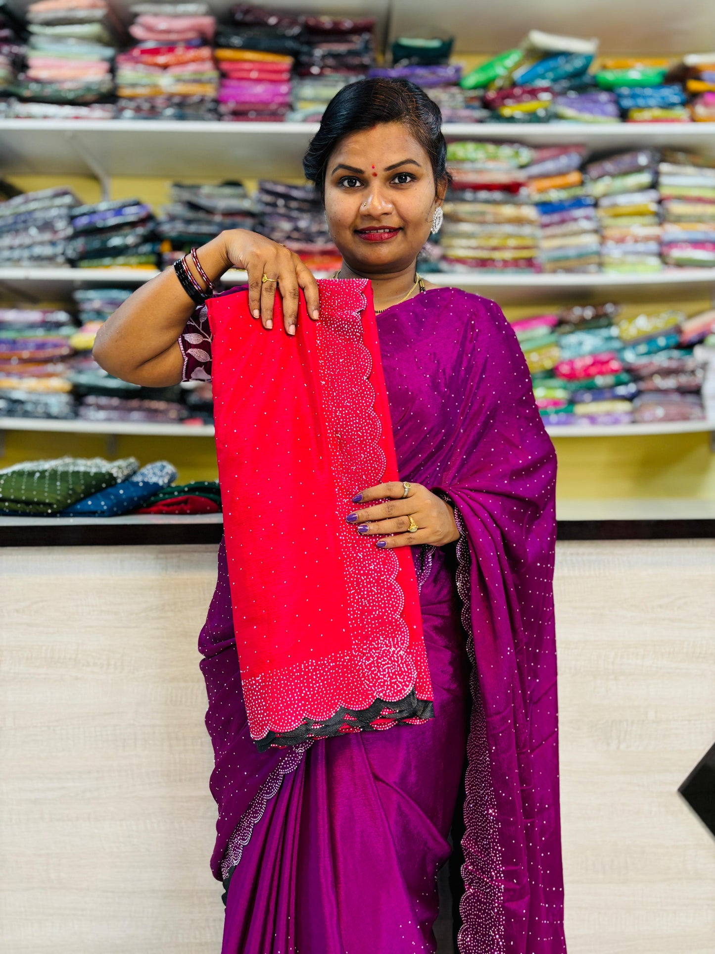 Space Silk Saree