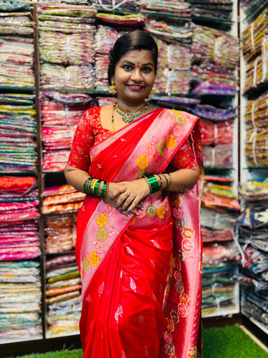 Banarasi pithani Pattu sarees