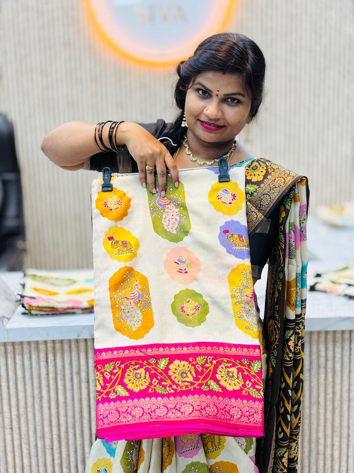 Mashmellow Georgette Saree
