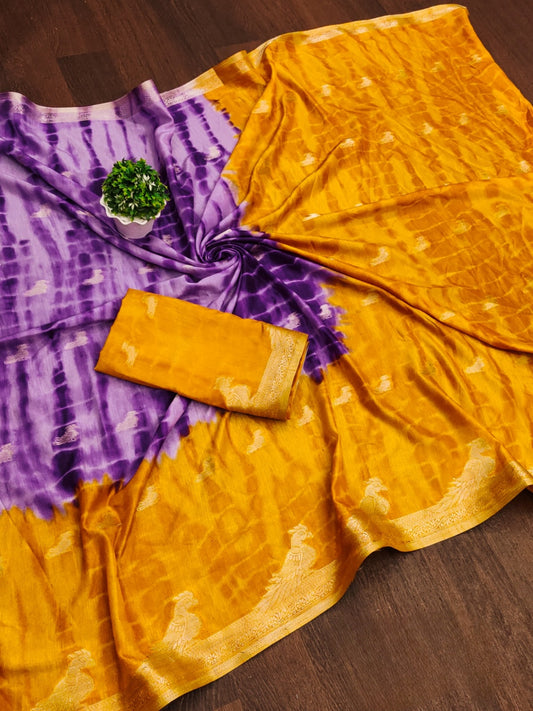 Banarasi Mashroom Silk Sarees