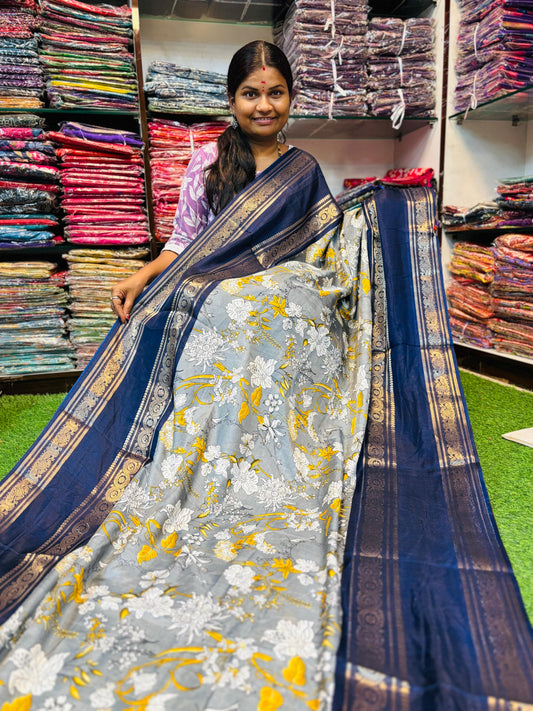 Semi Dola Mysore Crepe