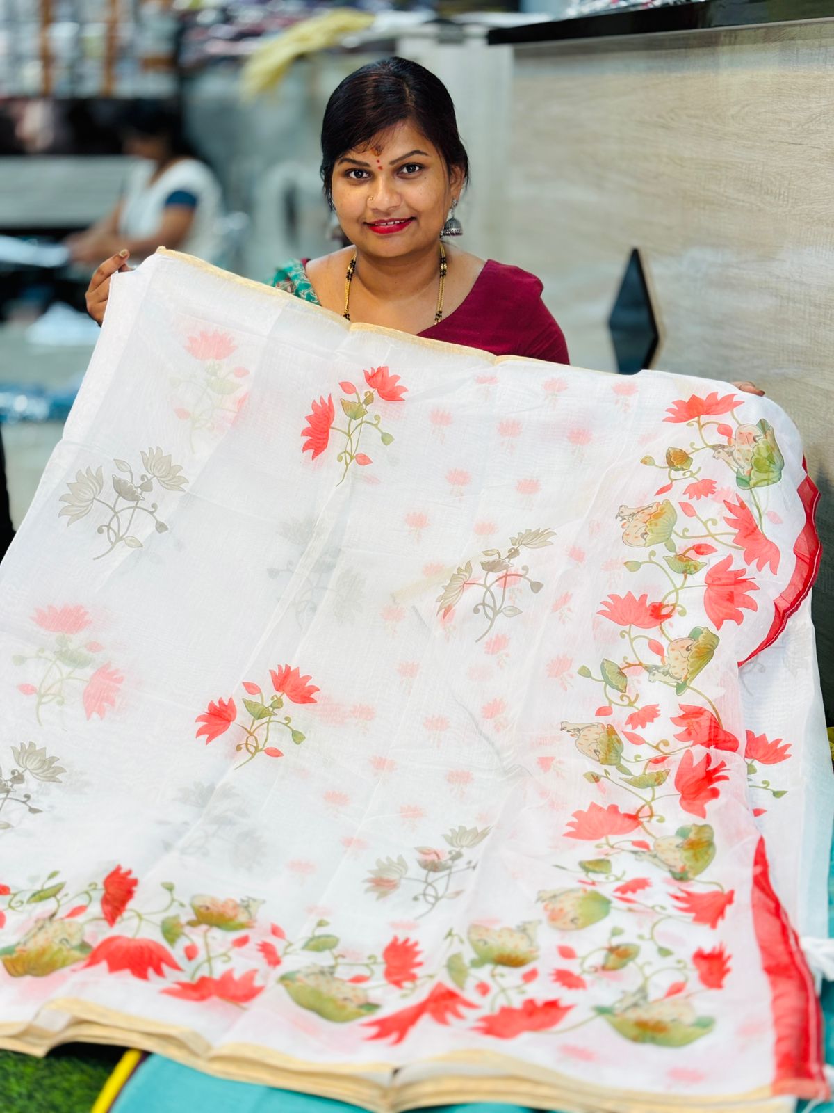 Lenin Digital Saree