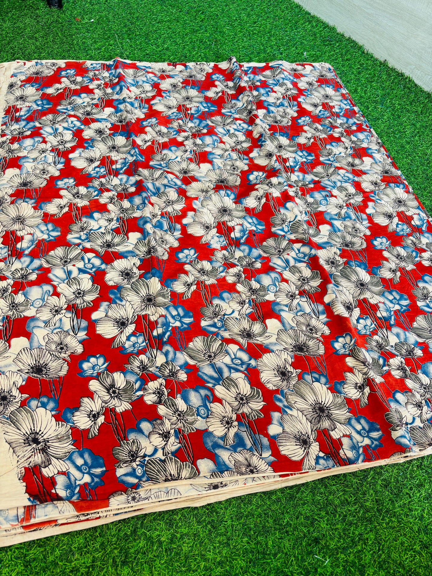 Kalamkari cotton fabric