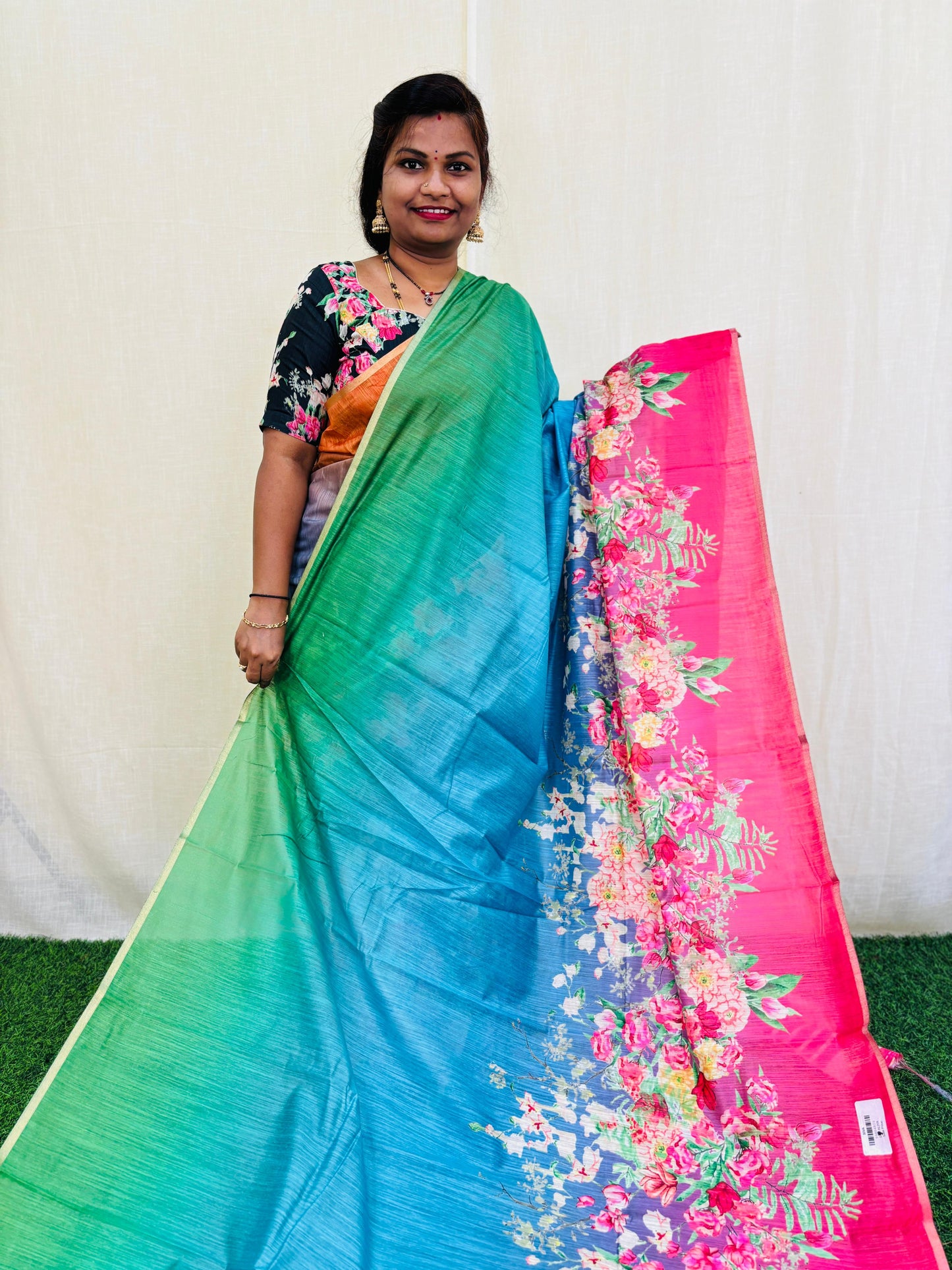 Aaliabhatt inspired Chanderi silk