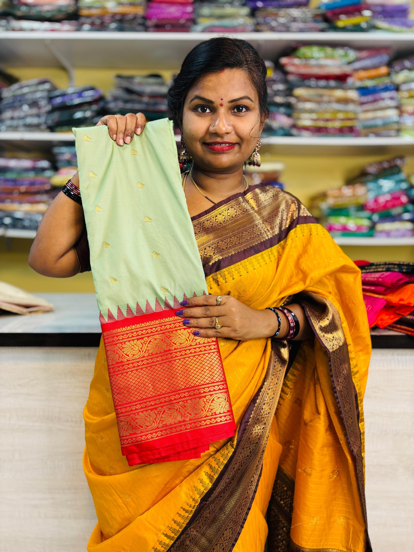 Semi Gadwal Sarees 05