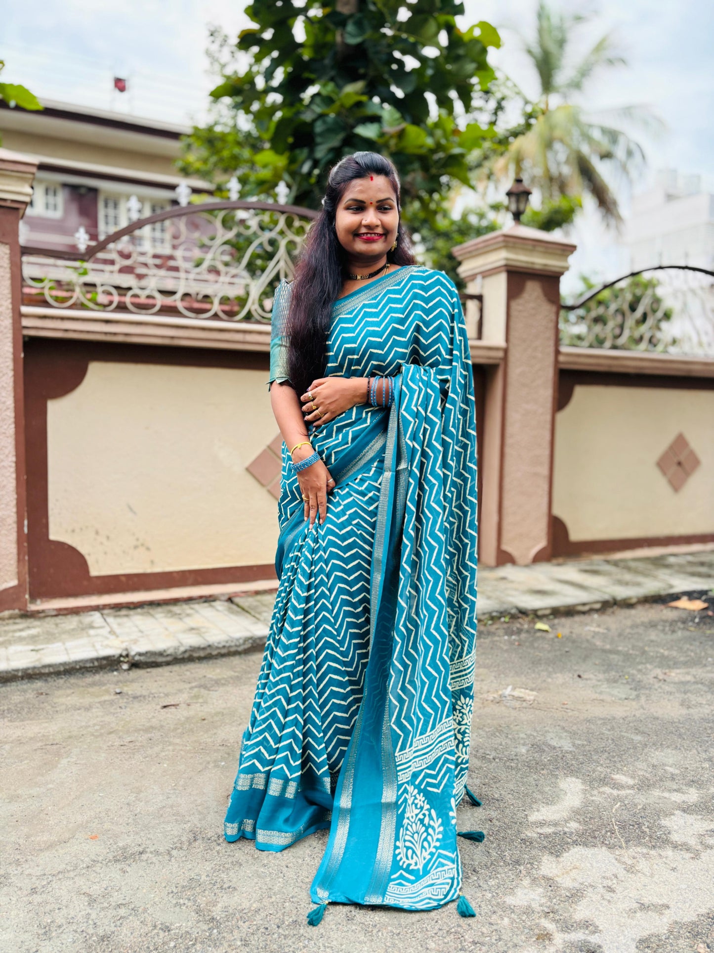 Georgette Saree