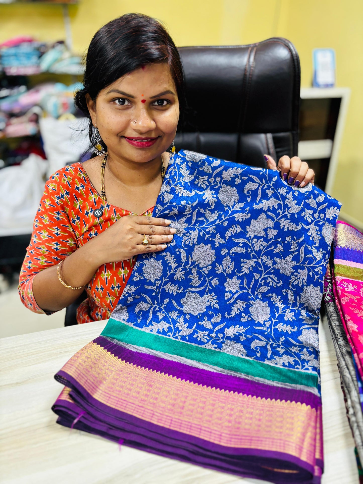 Pochampally Small Border