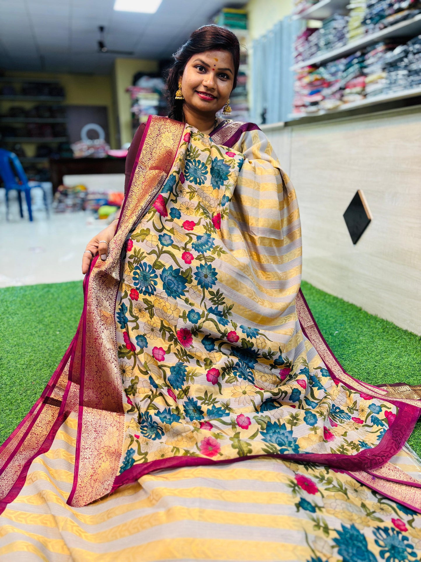 Rangkot designs
Crepe silk