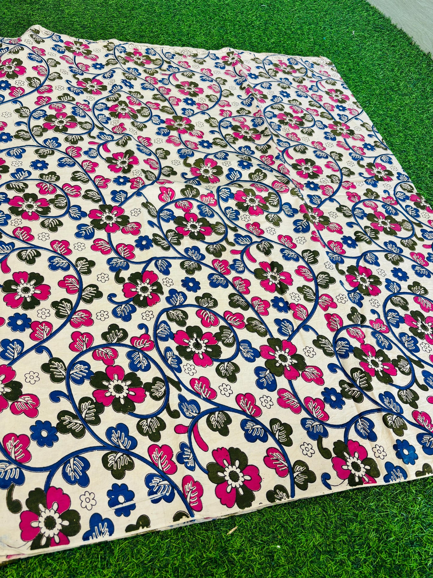 Kalamkari cotton fabric