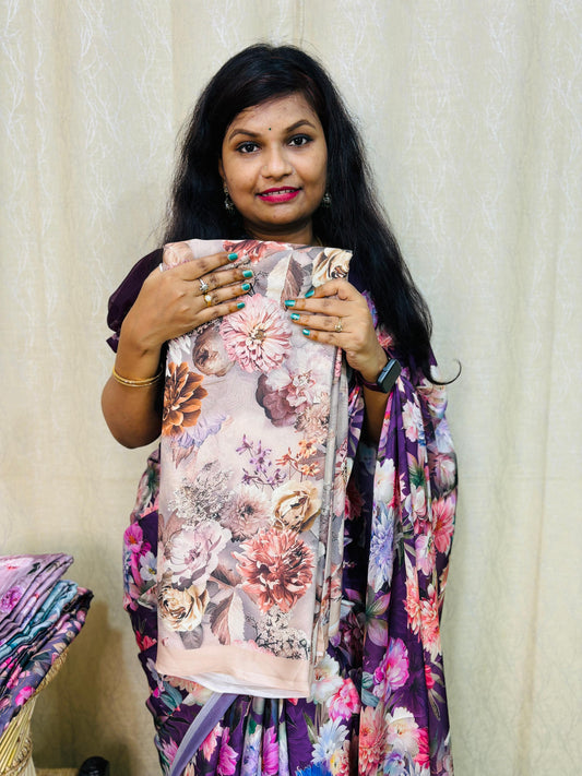 డిజిటల్ శాటిన్ చిఫ్ఫోన్స్