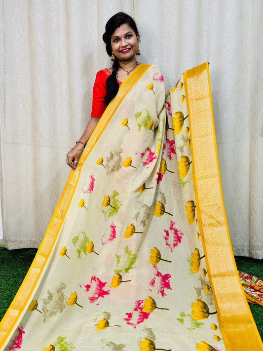 షిఫాన్ జార్జెట్స్ను కట్టి చాపండి