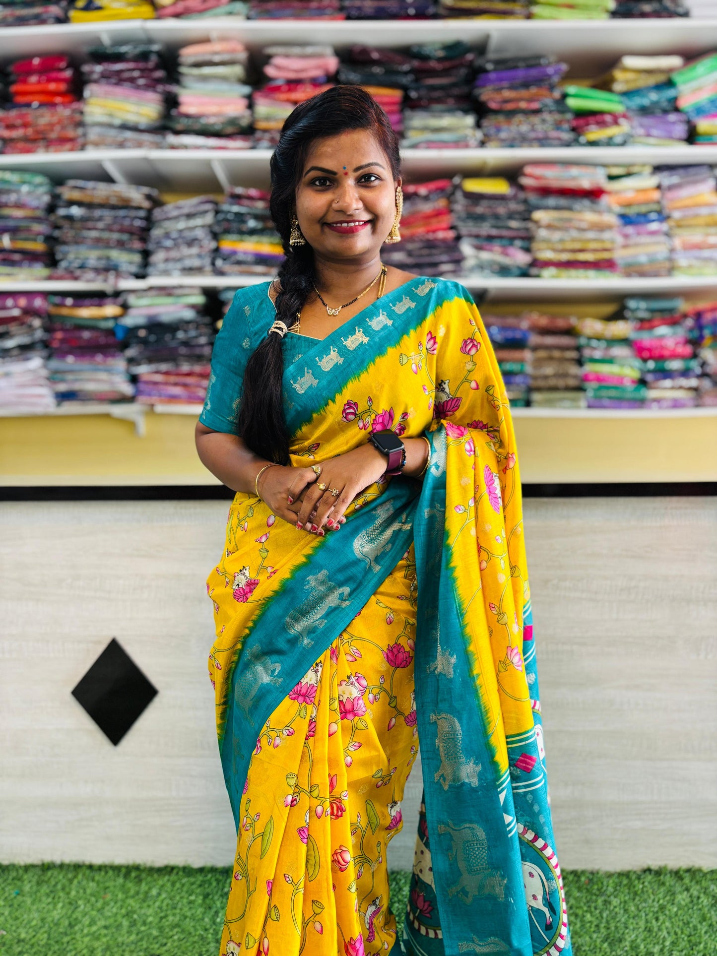 Mangalagiri Kamadhenu Pattu sarees