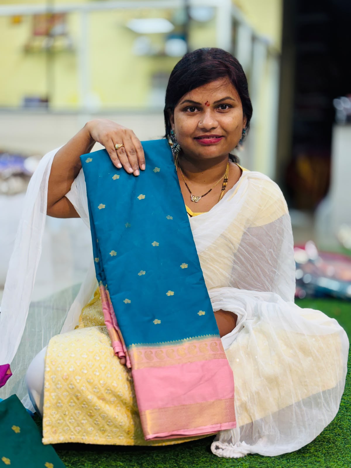Mysore crepe Sarees