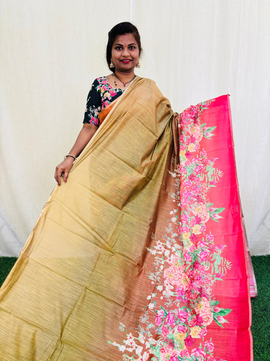 Aaliabhatt inspired Chanderi silk