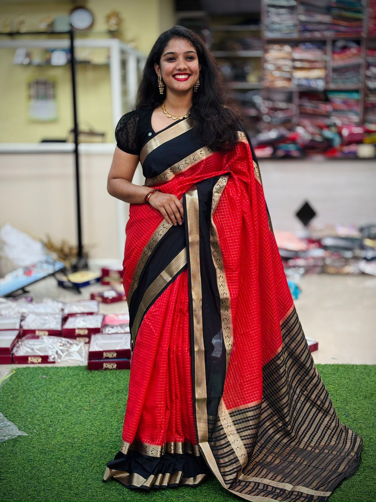 Vintage Semi Kanchi Mysore Crepe Sarees