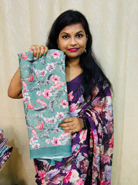 డిజిటల్ శాటిన్ చిఫ్ఫోన్స్