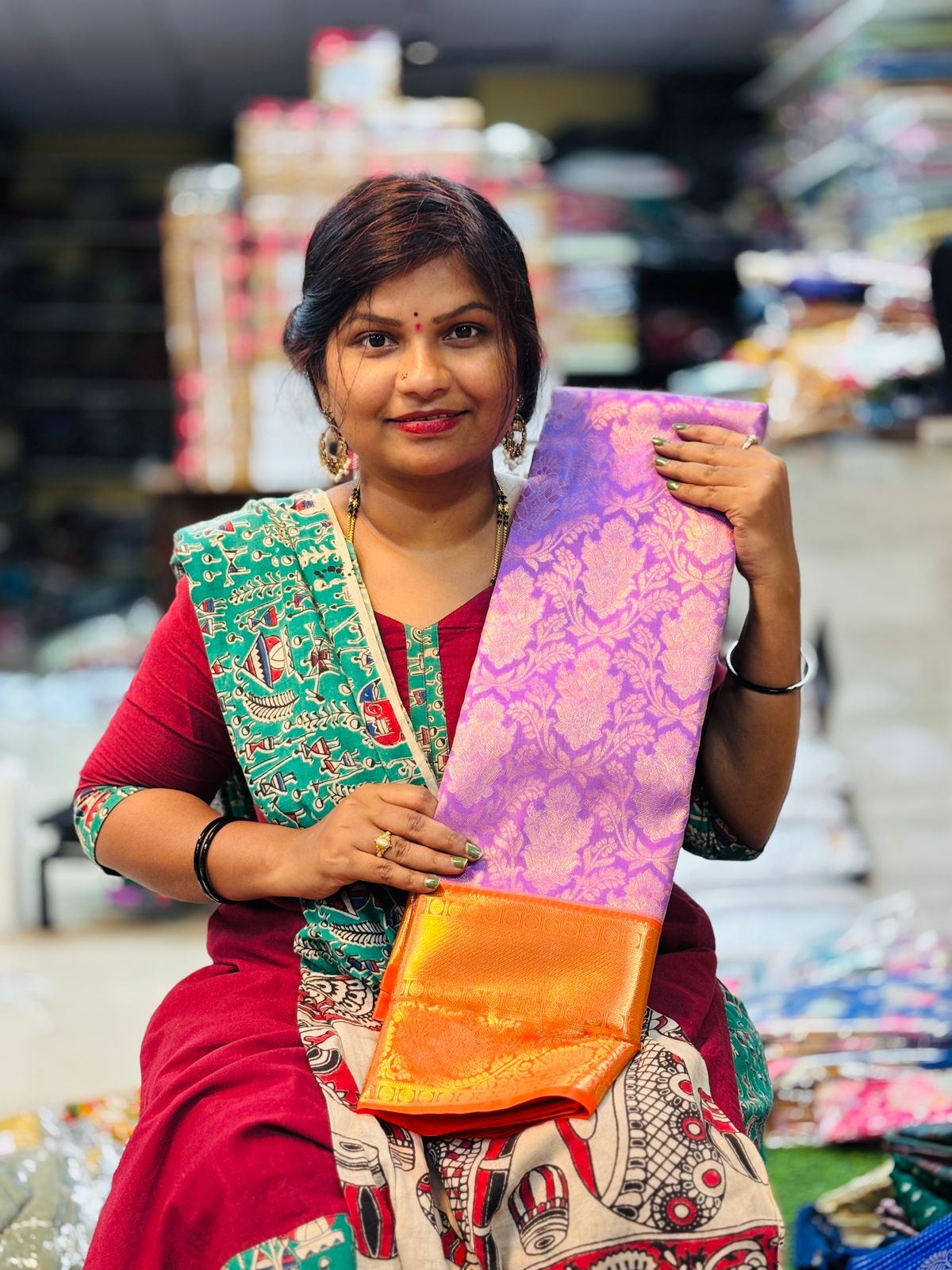 Semi Kanchi Pattu Sarees