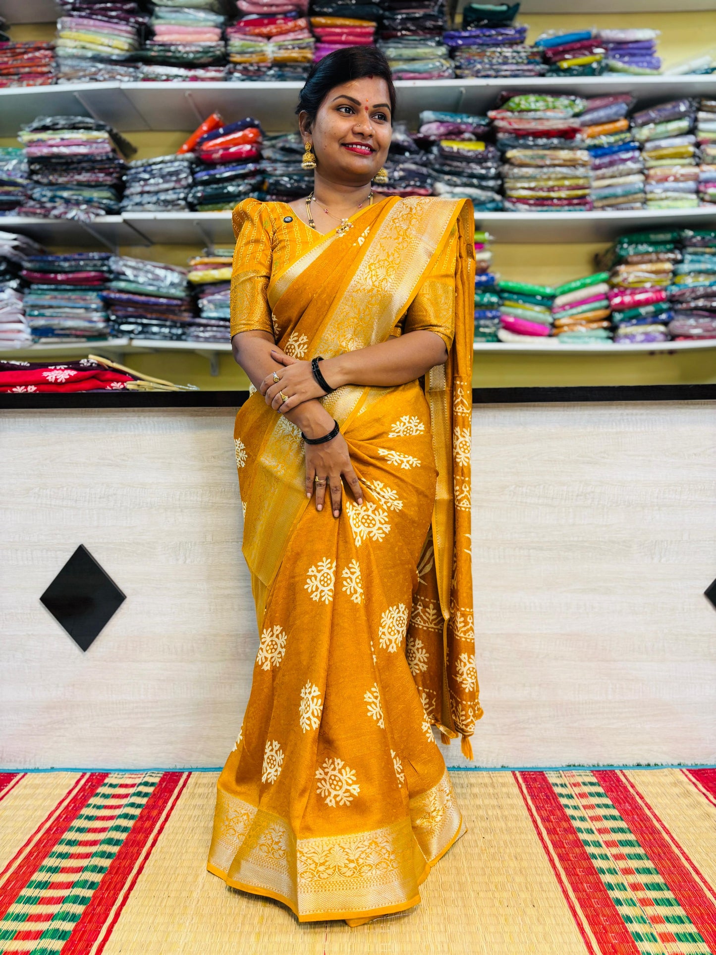 Mashmellow georgette 
Jacquard weavings