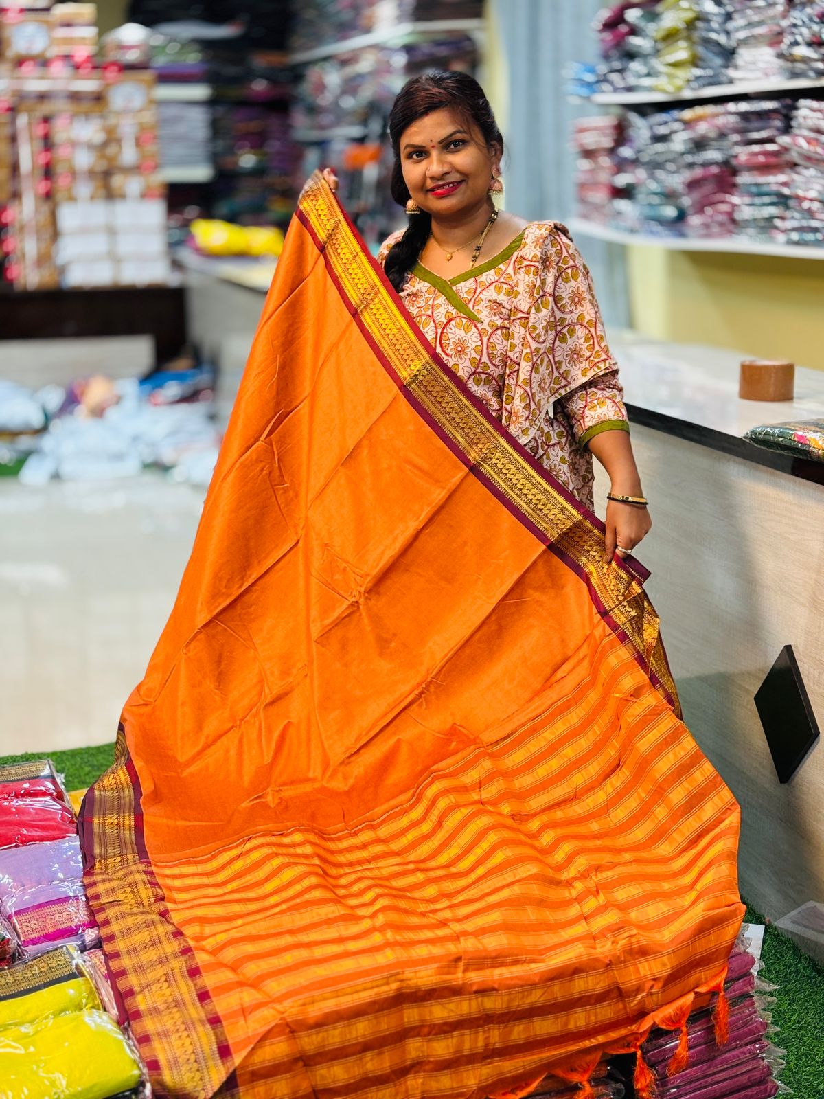 Gadwal Cotton Sarees
