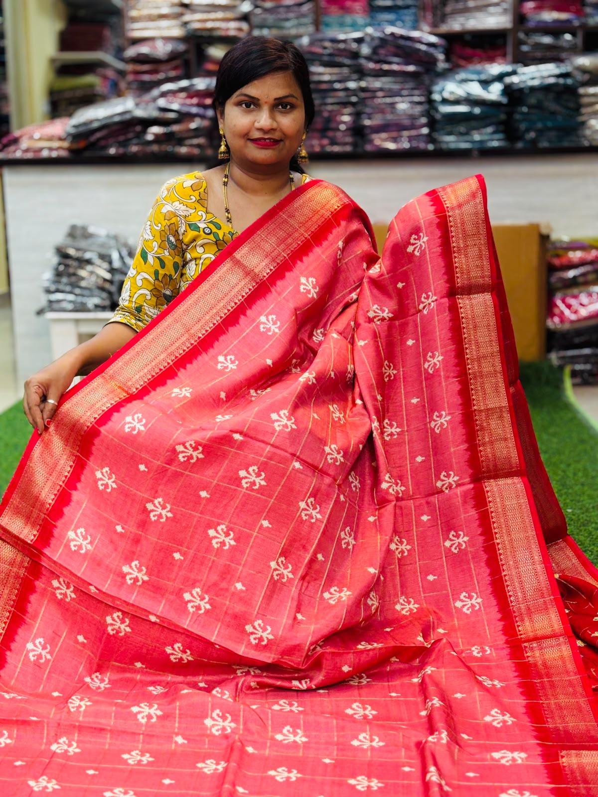 Mashroom Silk Saree