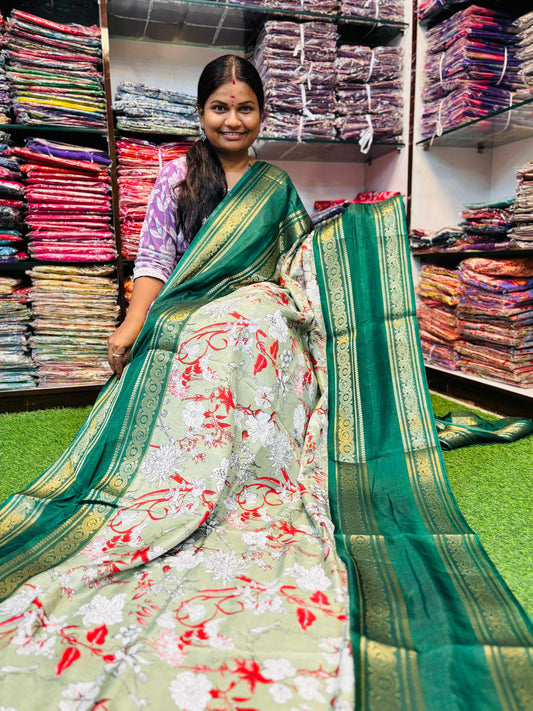 Semi Dola Mysore Crepe