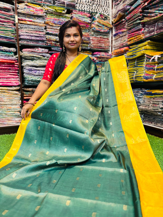 Mangalagiri uppada tissue Pattu sarees