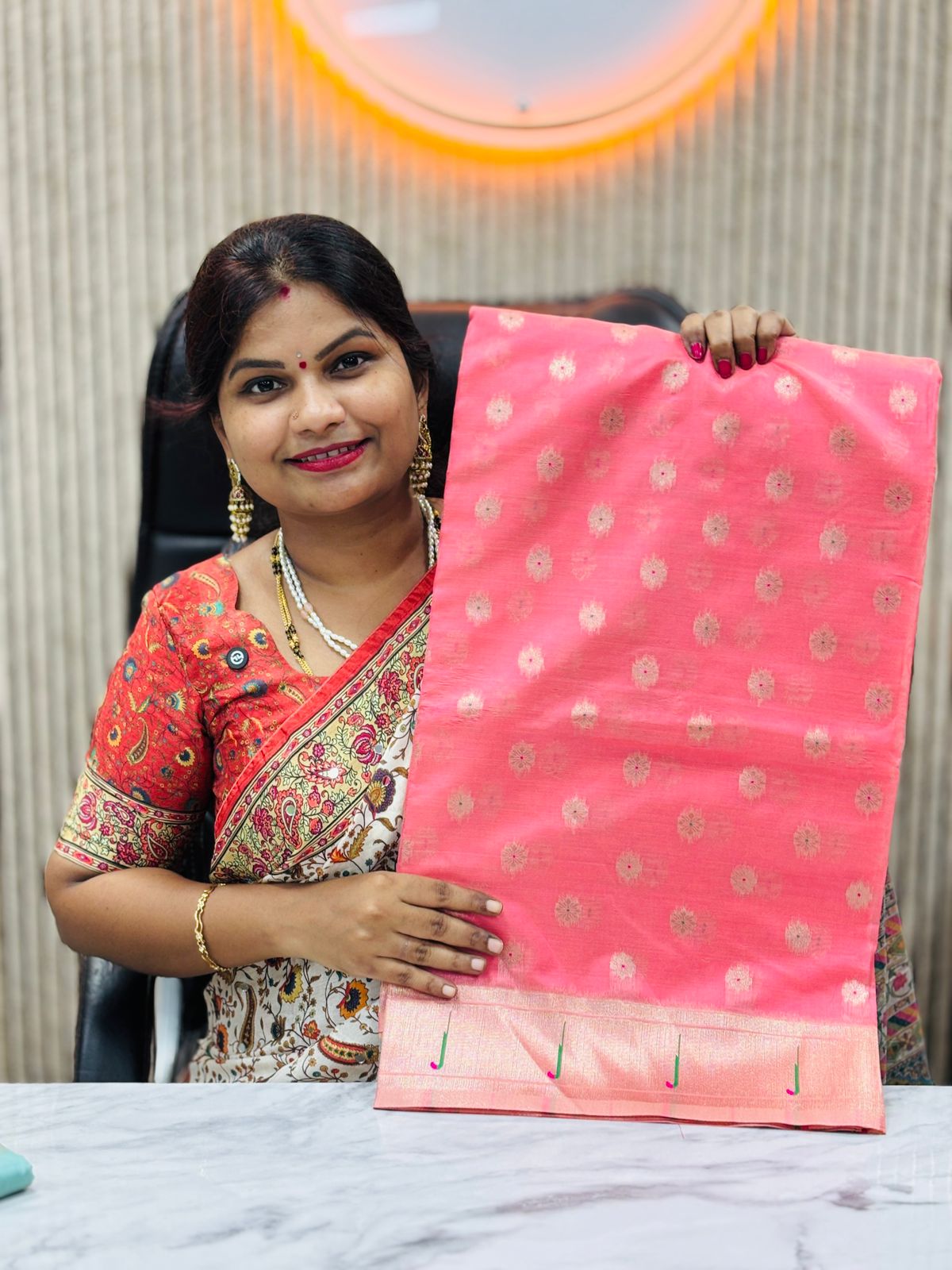 Banarasi Tissue Paithani Saree