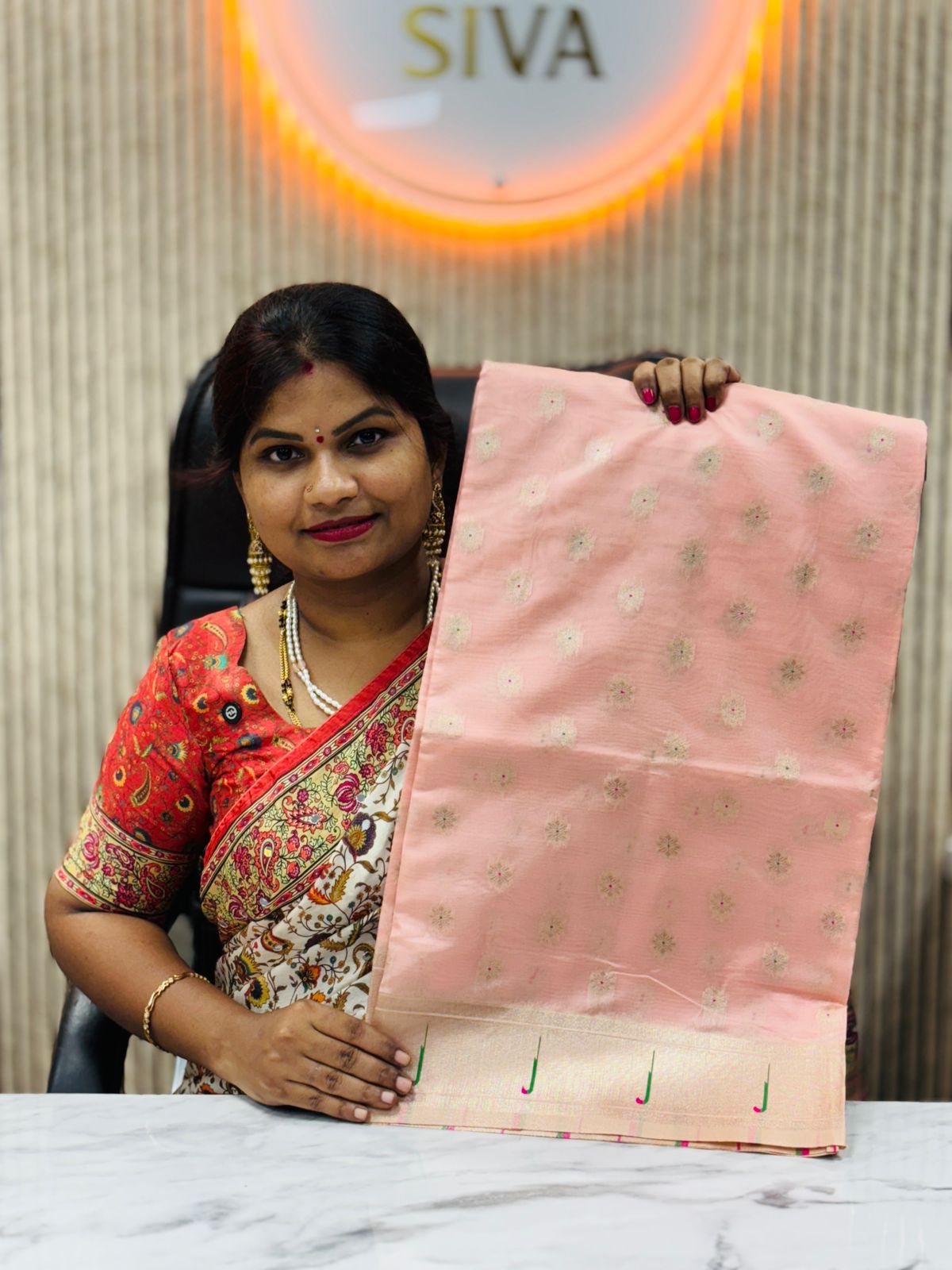 Banarasi Tissue Paithani Saree