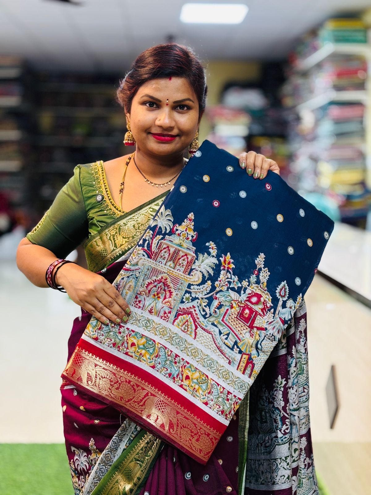 Maheswari Silk Saree