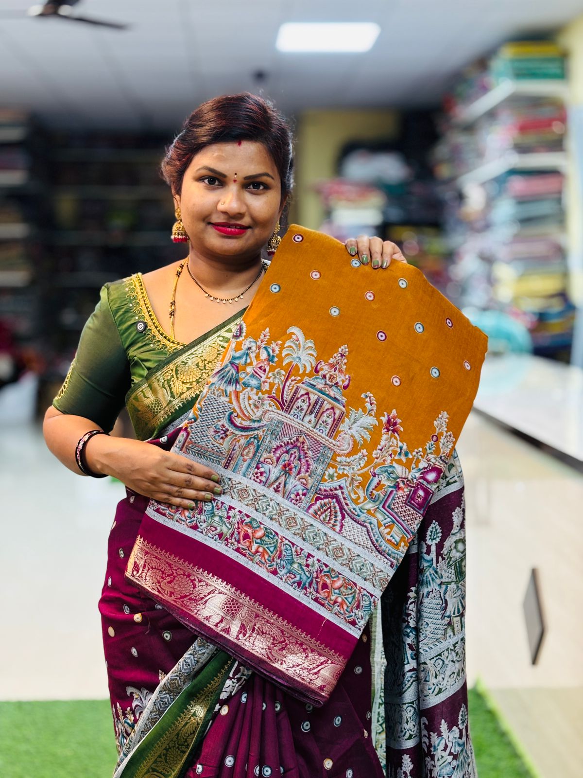 Maheswari Silk Saree