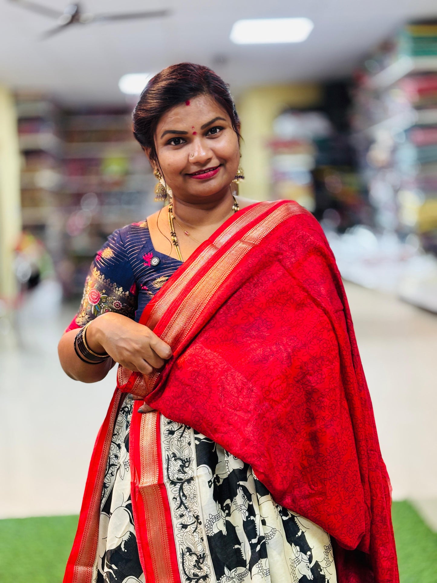 Kalamkari Chennur Silk