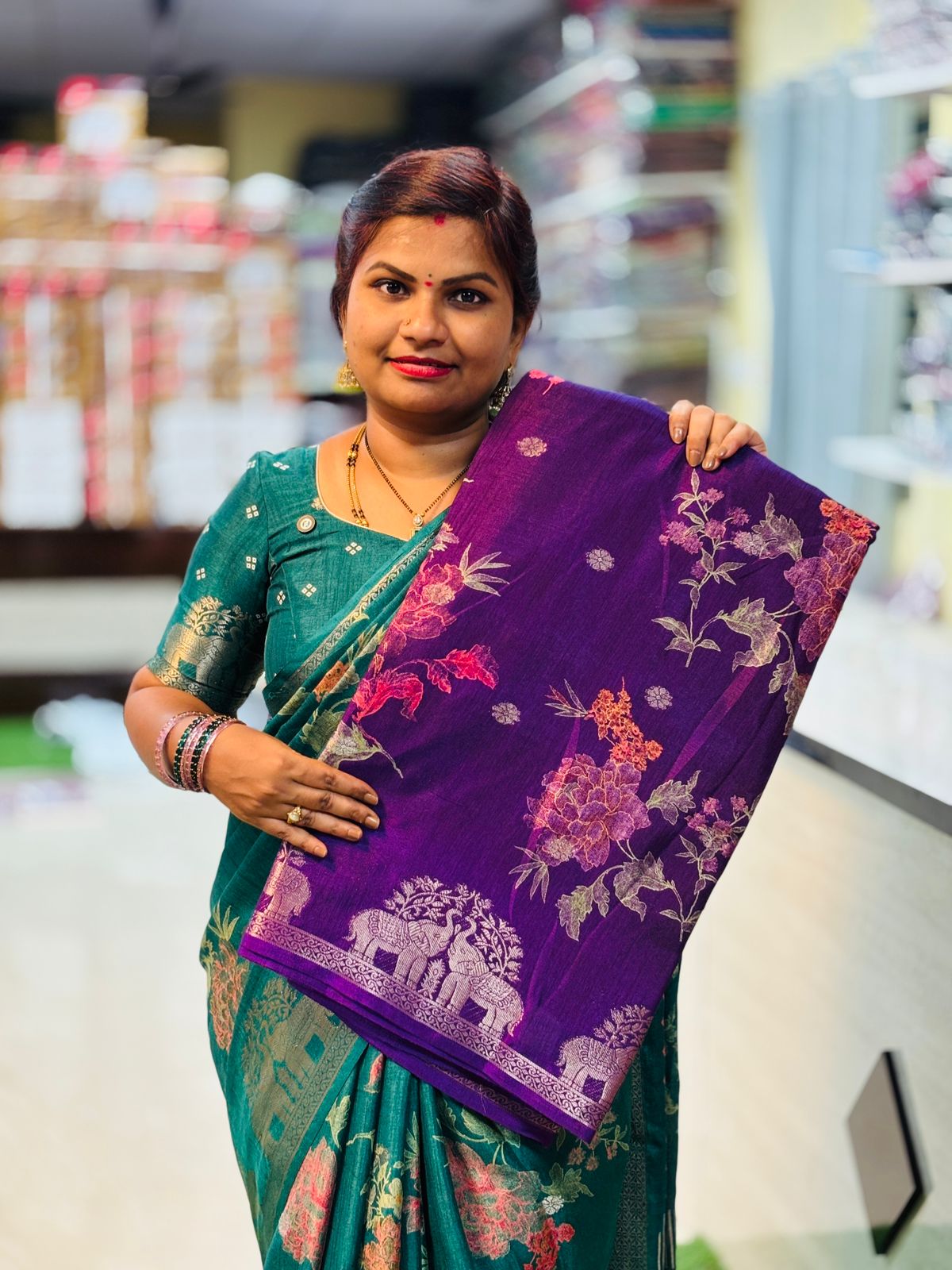 Chinnon Georgette Saree