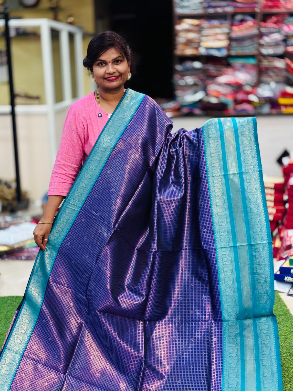 Semi Kanchi Pattu Sarees