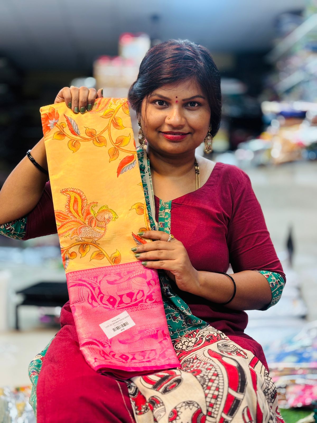 Semi Kanchi Pattu Sarees