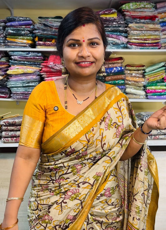 Mangalagiri tulip Kalamkari Digits