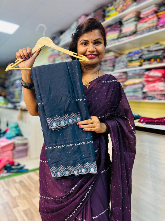 Designer Collection for Deepavali 
Space Cutwork