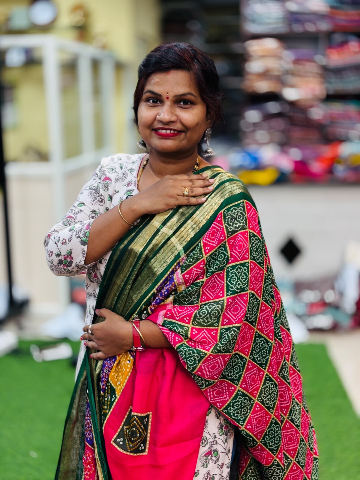 Azrak Georgette Sarees