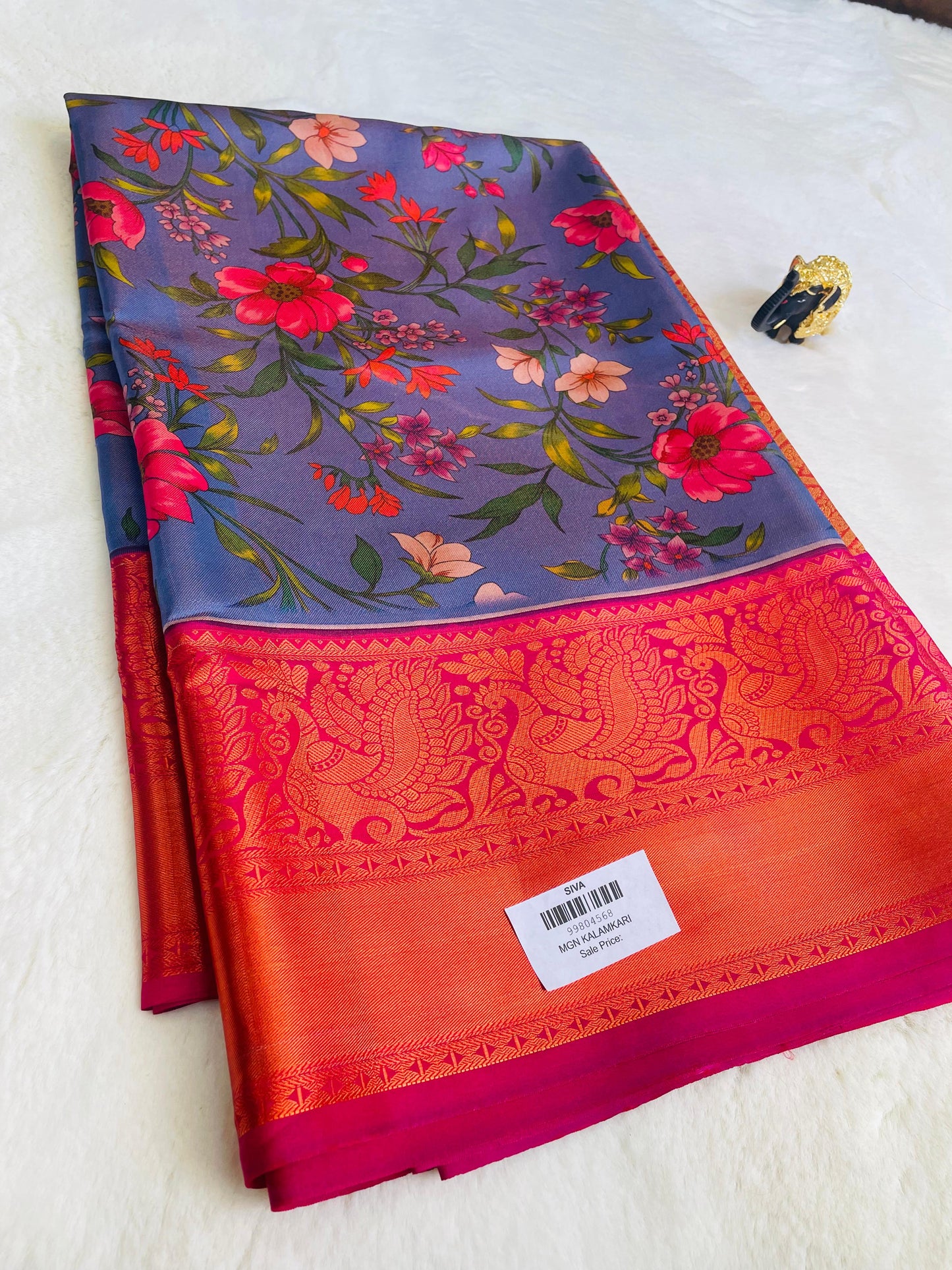 సెమీ కంచి పట్టు