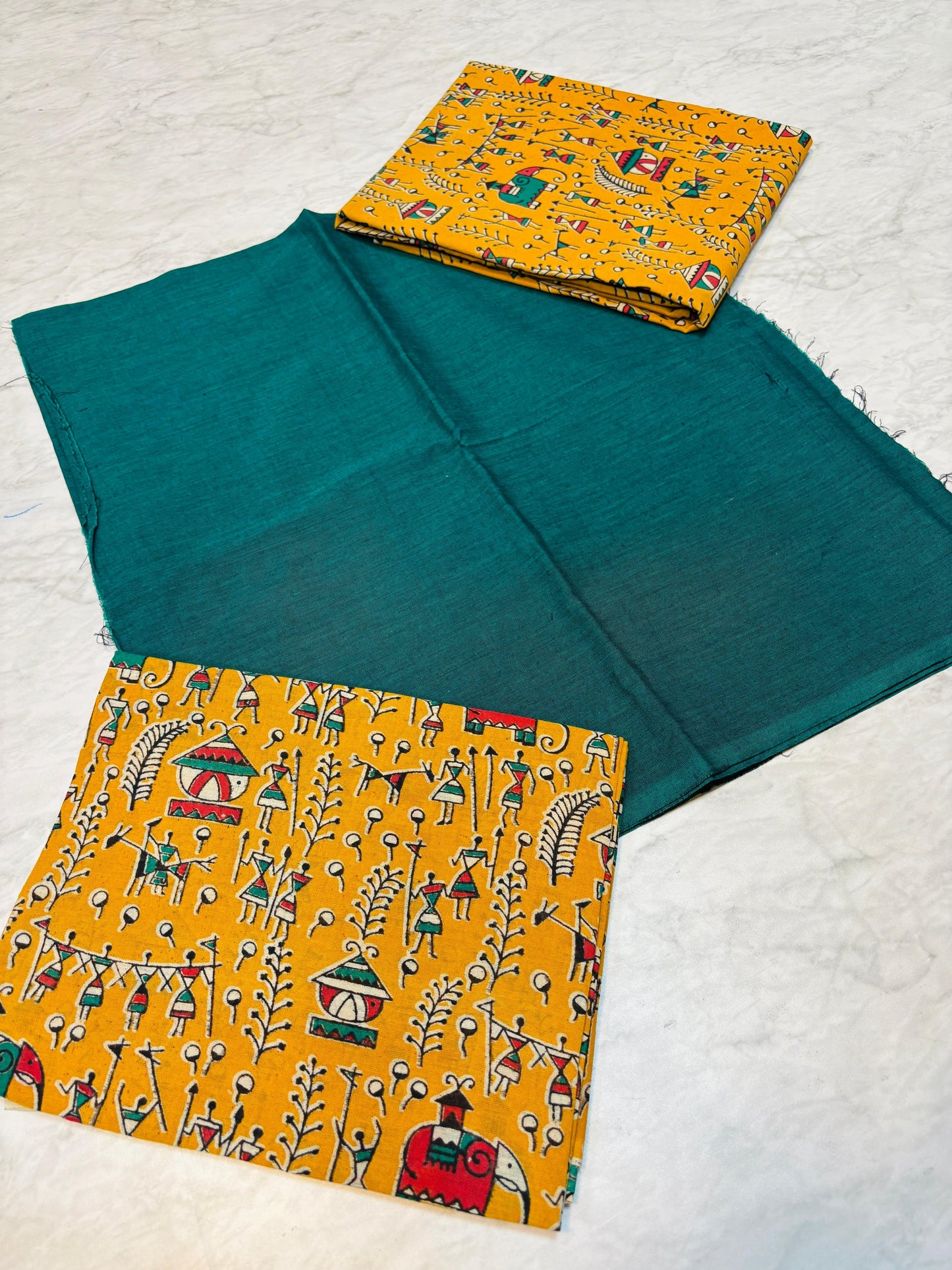 Kalamkari Dress Material