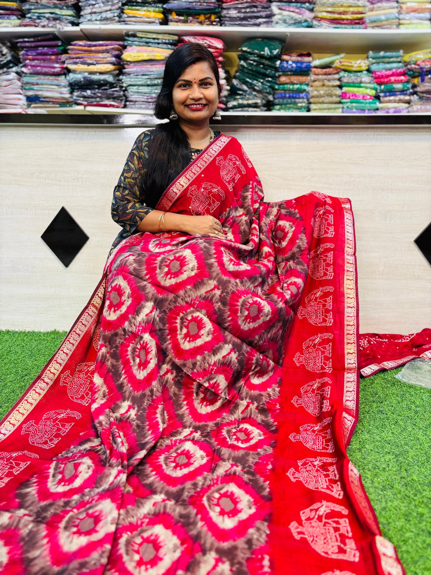 Sibbori Maheshwari Silk