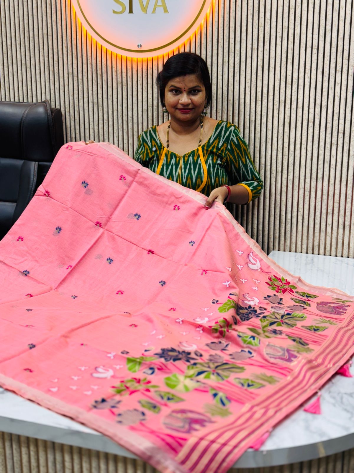Handloom jamdani