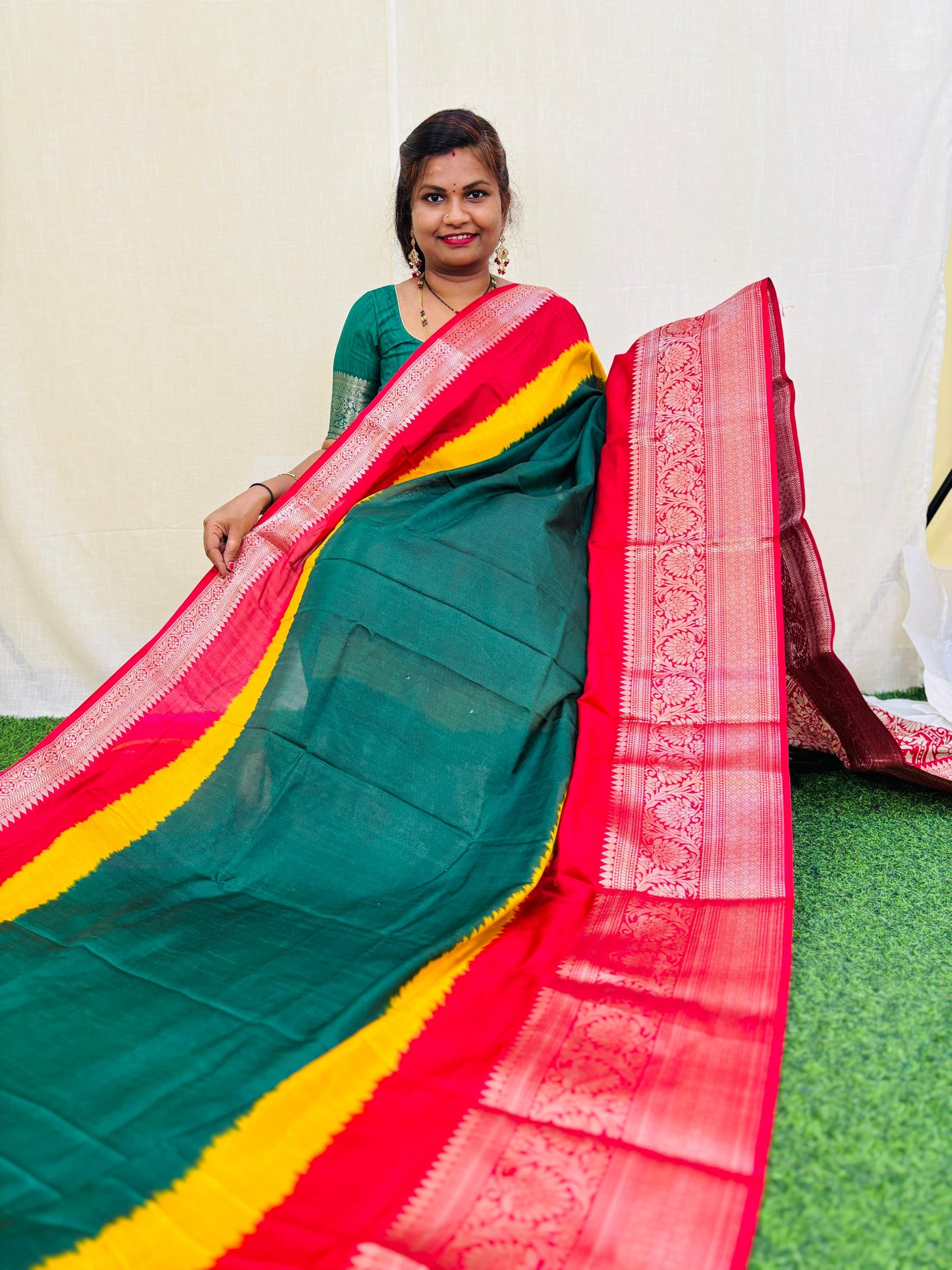 Multi Dola sarees