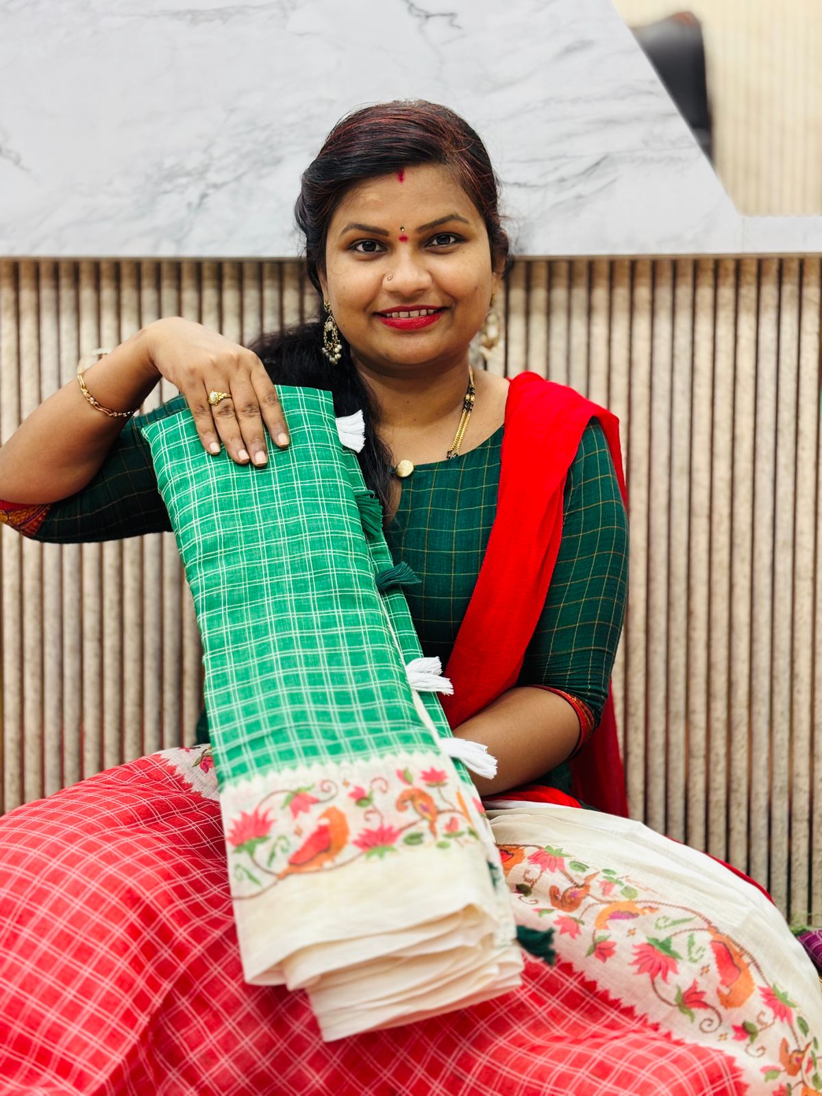 Chanderi Lenin cottons