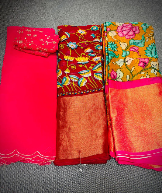 పెట్టుబడి చీరలు
1+1+1 Buy 2 get 1 free