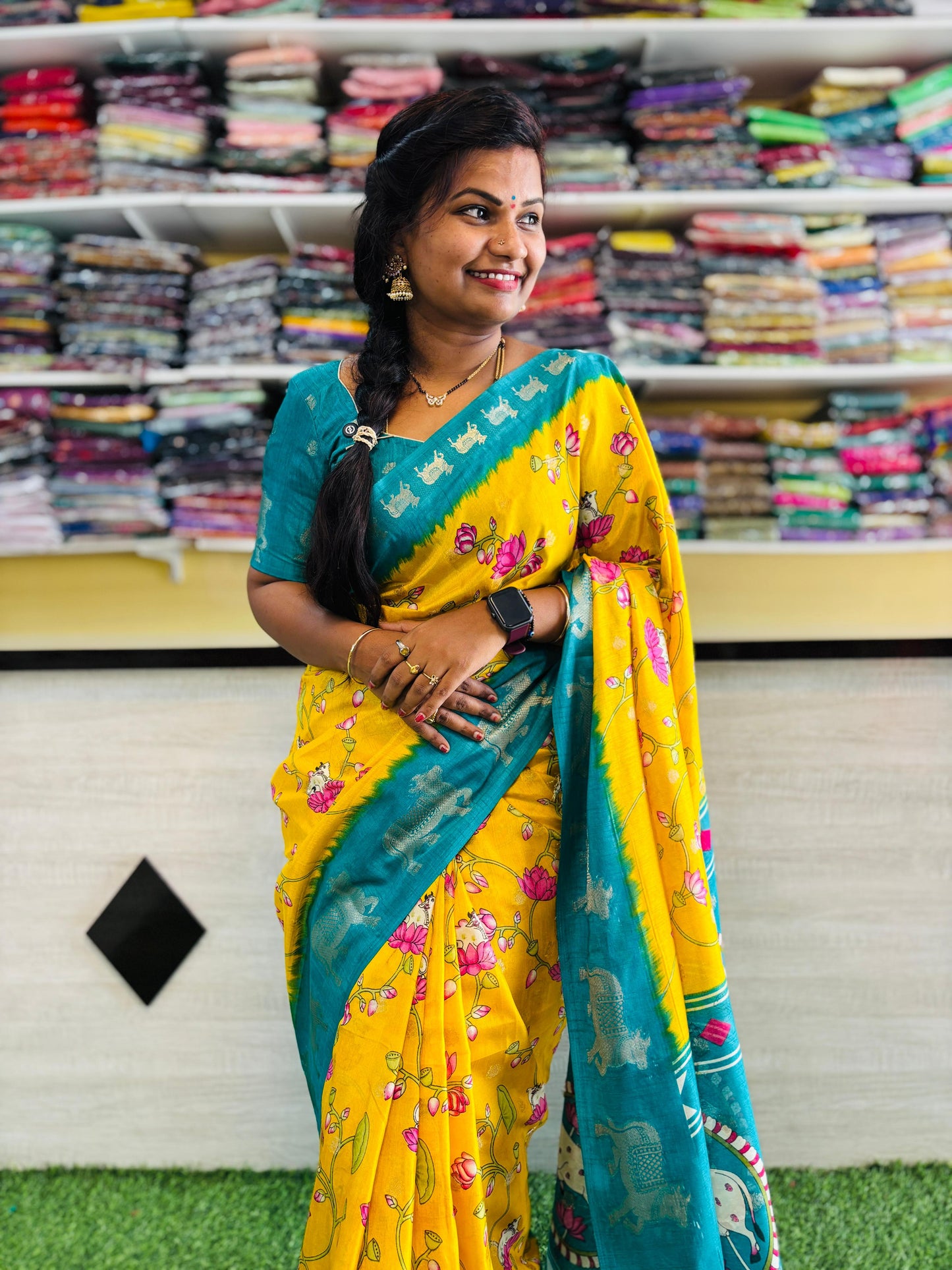 Mangalagiri Kamadhenu Pattu sarees